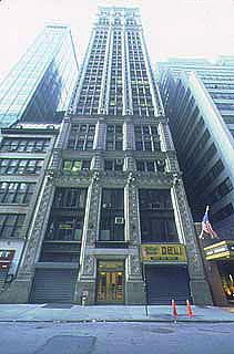 26-story Class A office building at 110 West 40th Street, near Bryant Park in Midtown Manhattan.