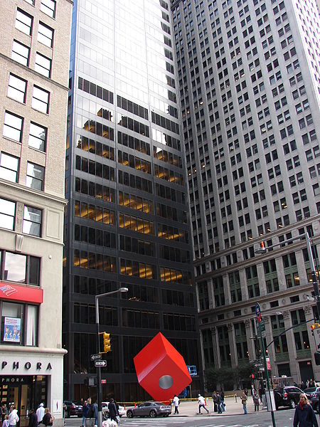Marine Midland Building at 140 Broadway, a Class A landmark office building in Lower Manhattan.