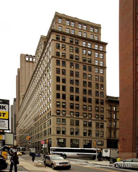 The Merchants Square Building at 40 Worth Street, situated between Tribeca and City Hall, NYC.