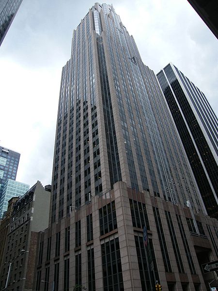 The Americas Tower, a Class A office tower situated at 1177 Avenue of the Americas, NYC.