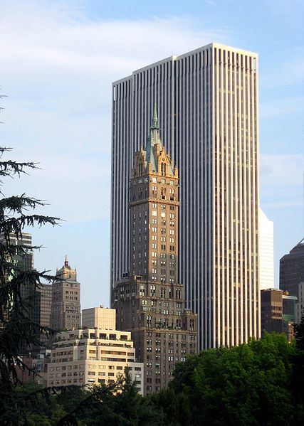 The iconic General Motors Building at 767 Fifth Avenue, Class A office space in Midtown, NYC.