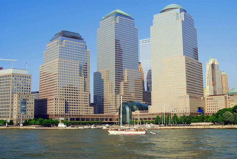 Brookfield Place, a five-building NYC office complex located close to the World Trade Center.