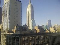 419 Park Avenue South Office Space, 18th Floor - Window View with the Empire State Building