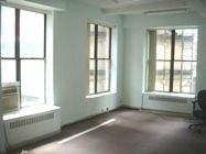 Corner Office Space for Lease on the 8th Floor of 1674 Broadway, facing Broadway and 52nd Street.