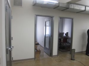 1560 Broadway Office Space - View of Private Offices from the Hallway