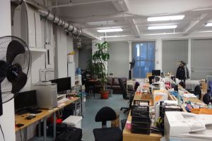 545 Eighth Ave. Office Space - Panoramic View of the Open Plan Office