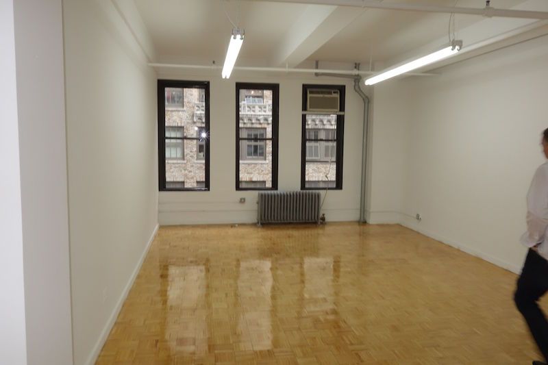 262 W. 38th St. Office Space - Hardwood Floor