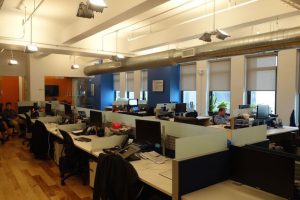 East 57th Street, Charming Loft Office with Exposed Ceilings