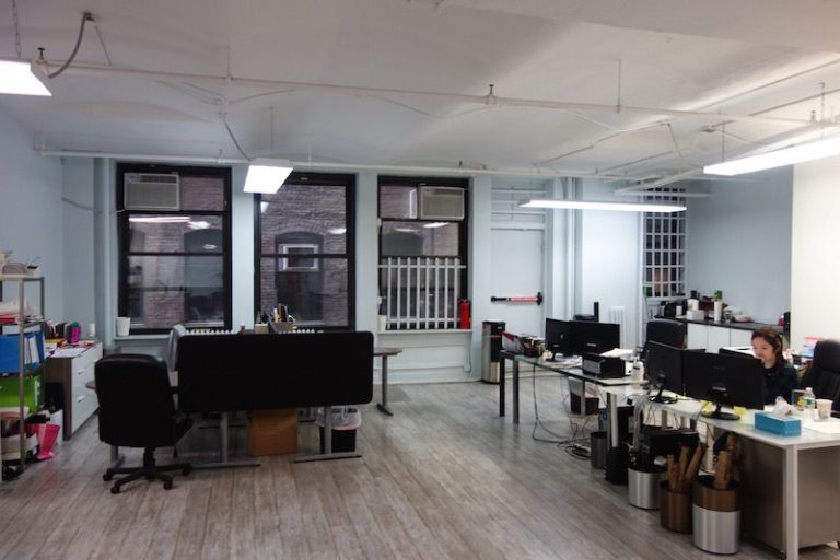 Prime Office Loft Space for Lease at 19 West 21st Street, Large Open Space and Private Offices.