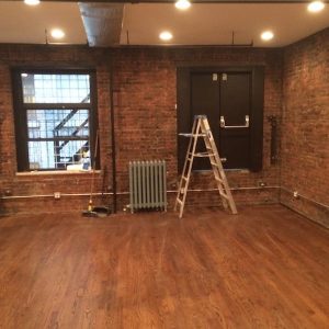 West 37th Street, Hardwood Floors, Brick Walls
