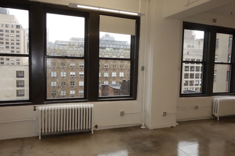 Industrial-style Commercial Loft for Lease at 216 West 29th Street, in a Class B property, NYC.