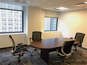 40 Wall Street Office Space - Conference Room