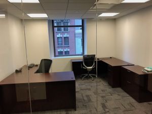 40 Wall Street Office Space - Glass Walls