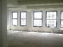 Rent Office Space on a Full Floor Garment District Loft