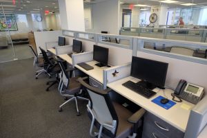 950 Third Avenue Office Space - Bullpen with Ultra Bright Windows