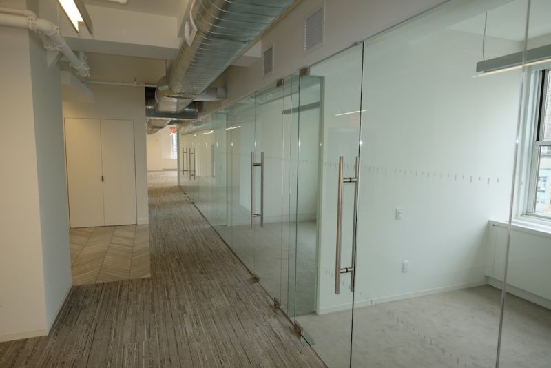 550 Fifth Avenue Office Space - Glass Offices