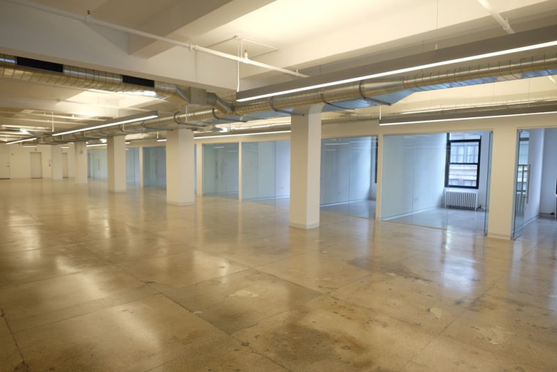 Full Floor Office Space for Lease at 135 Madison Avenue, NYC, Brand New Pre-built Interior.