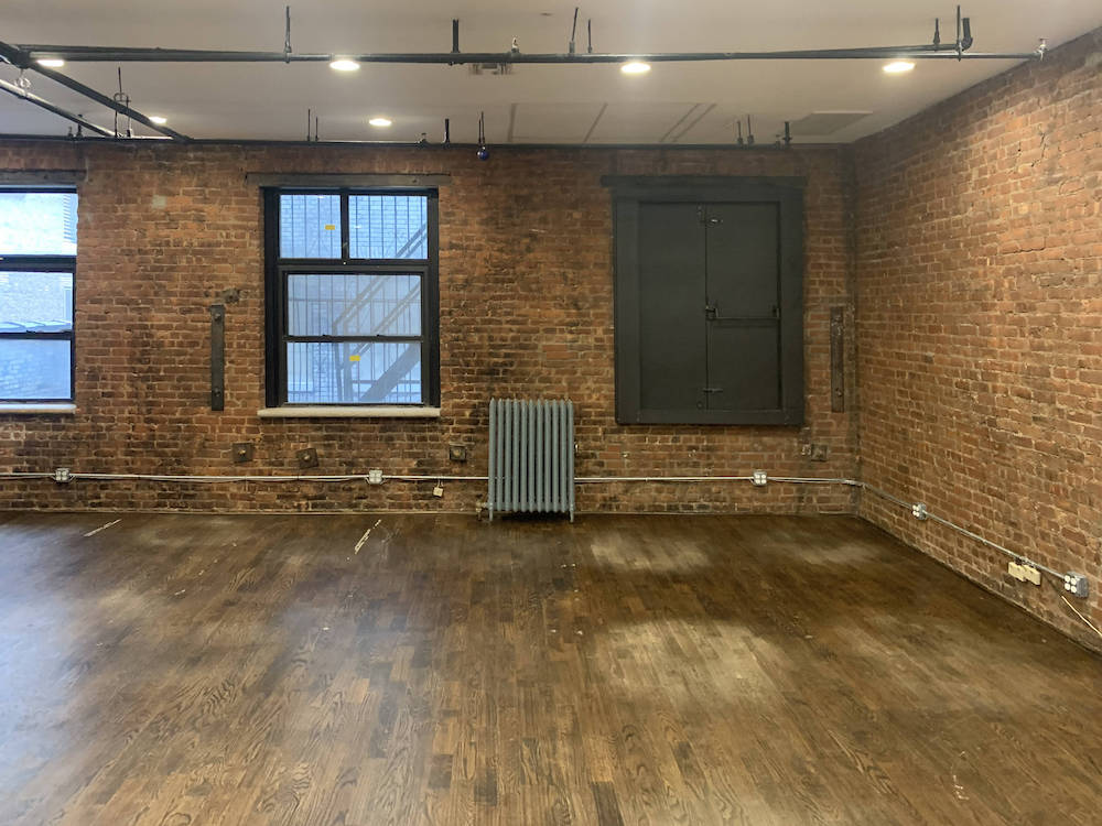 144 West 37th Street Office Space - Red Brick Walls