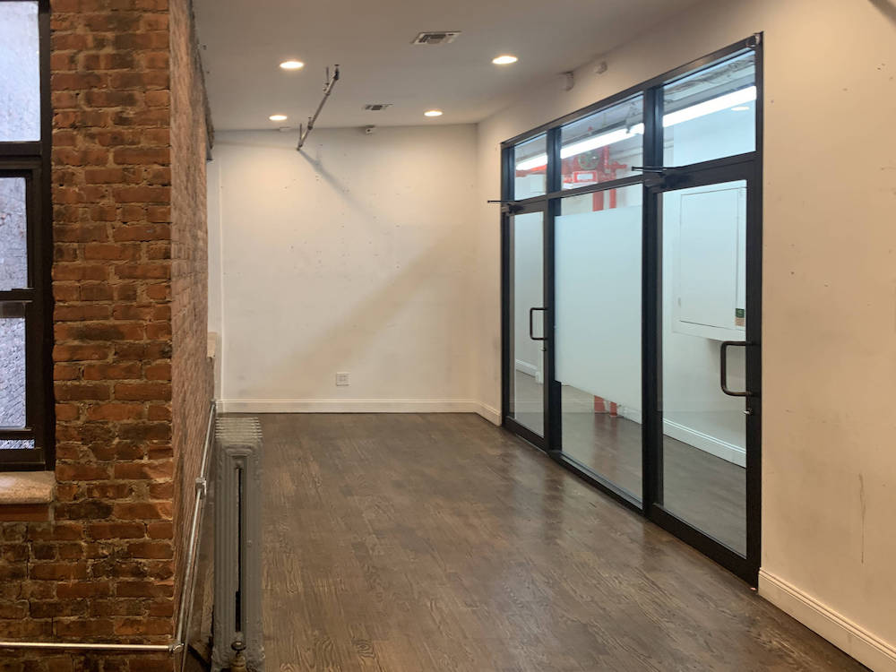 144 West 37th Street Office Space - Glass Doors