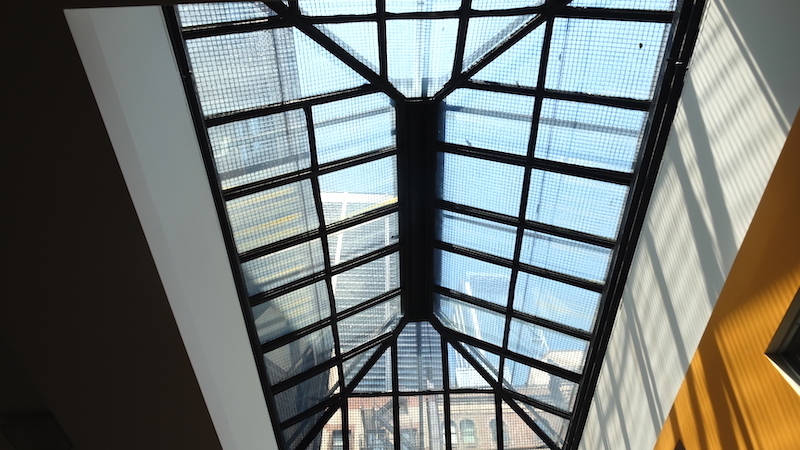 Unique Penthouse Office for Lease with Skylights, in an Upscale Broadway Office Building, NYC.