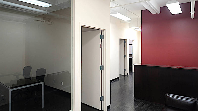 Sixth Avenue & 38th Street Office Space- Conference Room and Reception