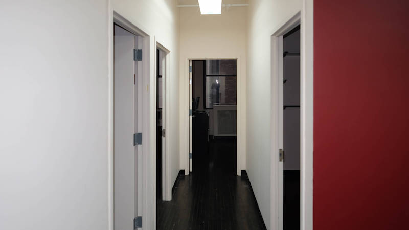 1,725 SF Office Space with 4 Offices and a Conference Room for Rent at 42 West 38th Street, NYC.