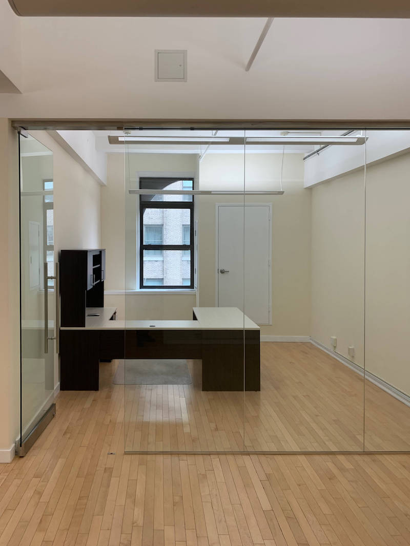 30th & Fifth Avenue Office Space - Glass Office