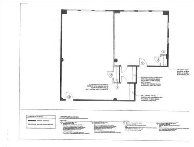 Suite 601 at 5 West 21st Street, New York City, offers 2,255 Square Feet of open-plan loft space for rent. 