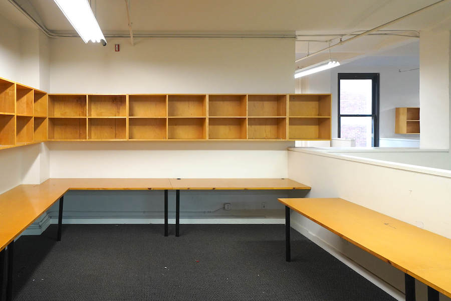 West 21st Street Office Space - Built in Cabinetry