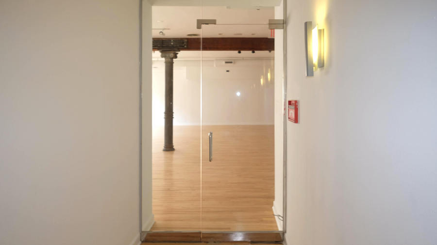 Wooster Street Office Space - Glass Door