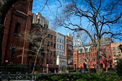 Stuyvesant Square, Greenwich Village, Manhattan – Ideal for media and publishing offices.