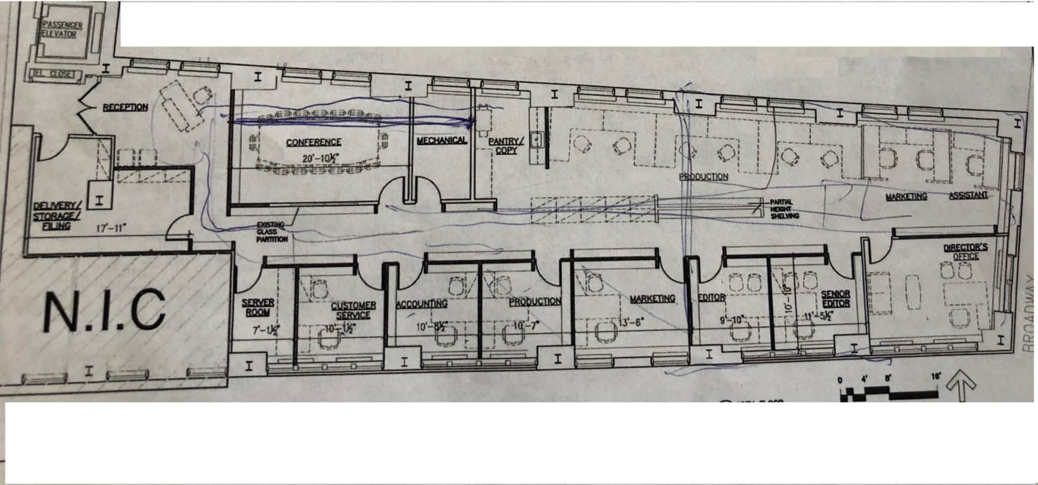 Broadway Office Space - Floorplan
