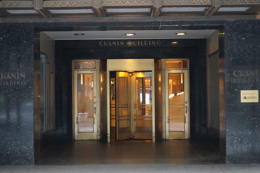 122 East 42nd Street, The Chanin Building Office Space Availability