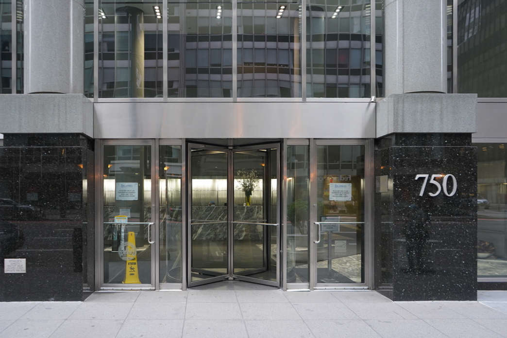 Grand Central Square, a Class A office tower situated at 750 Third Avenue, Midtown Manhattan.