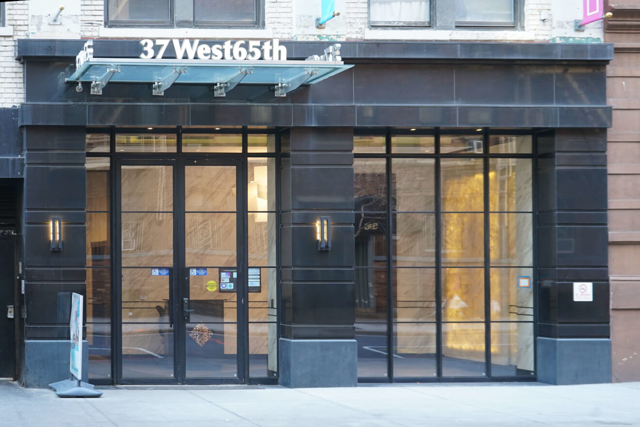37 West 65th Street, a seven-story Class B office building on Manhattan's Upper West Side.