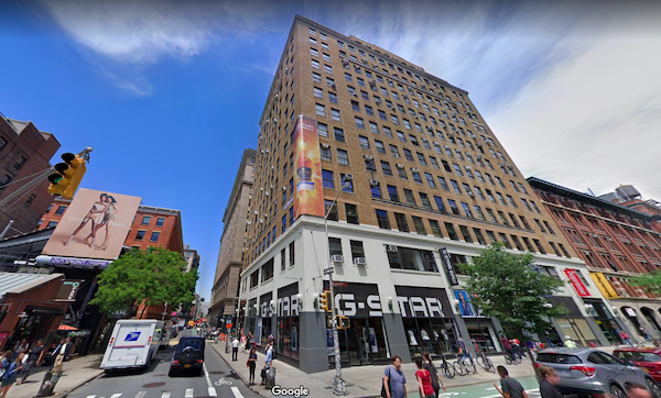 A 15-story building located at 270 Lafayette Street, offering loft-style office space in NYC.