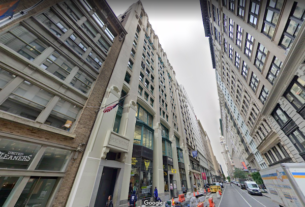 Art Nouveau-style office building at 19 West 21st Street, NYC, also known as The Spero Building.