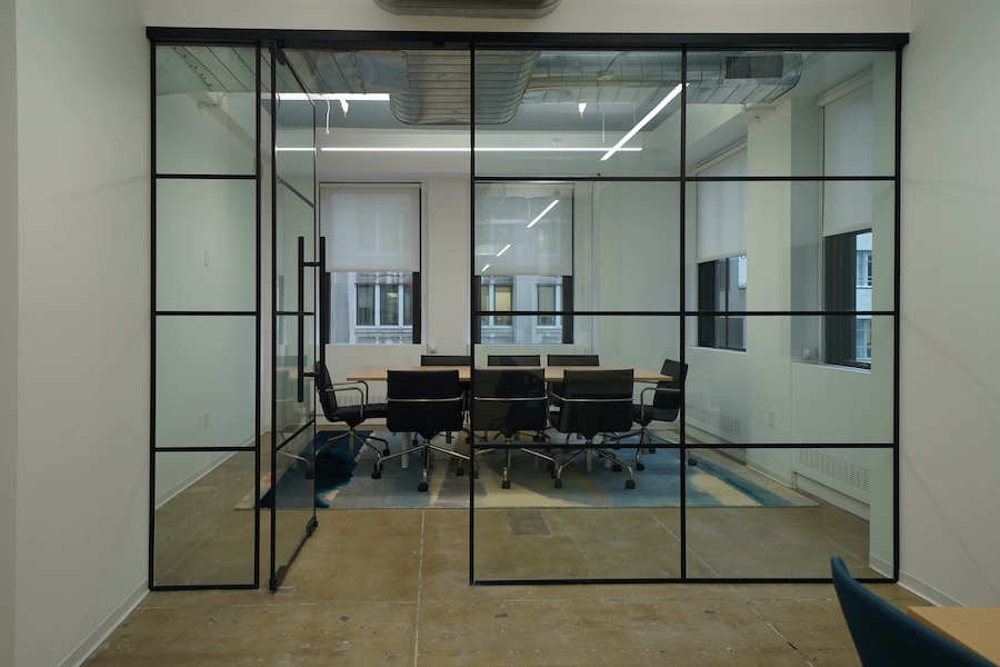 370 Lexington Avenue Office Space - Glass Office