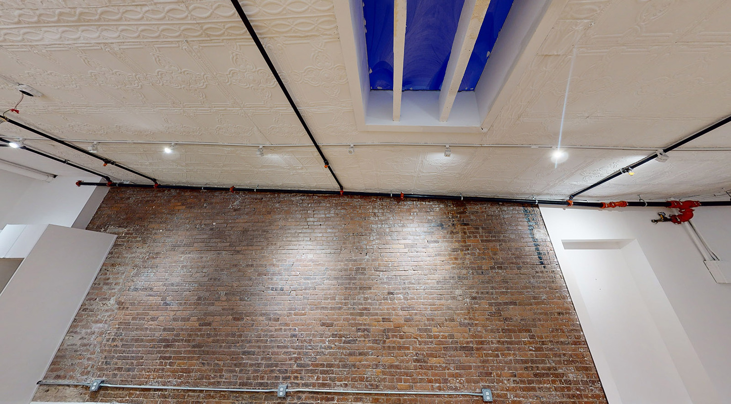 39 West 14th Street Office Space, Suite #501 - Brick Wall & Skylight
