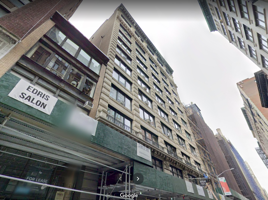 27 West 20th Street Office Space for Lease