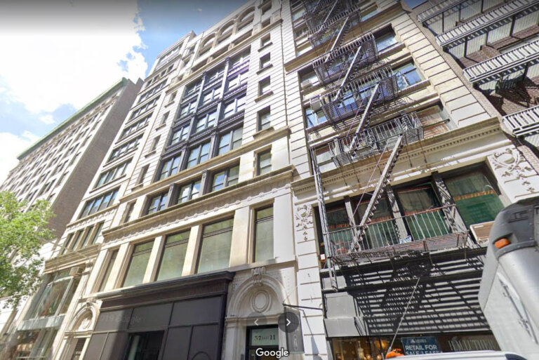 57 East 11th Street, a ten-story NYC office building located in the heart of Greenwich Village.