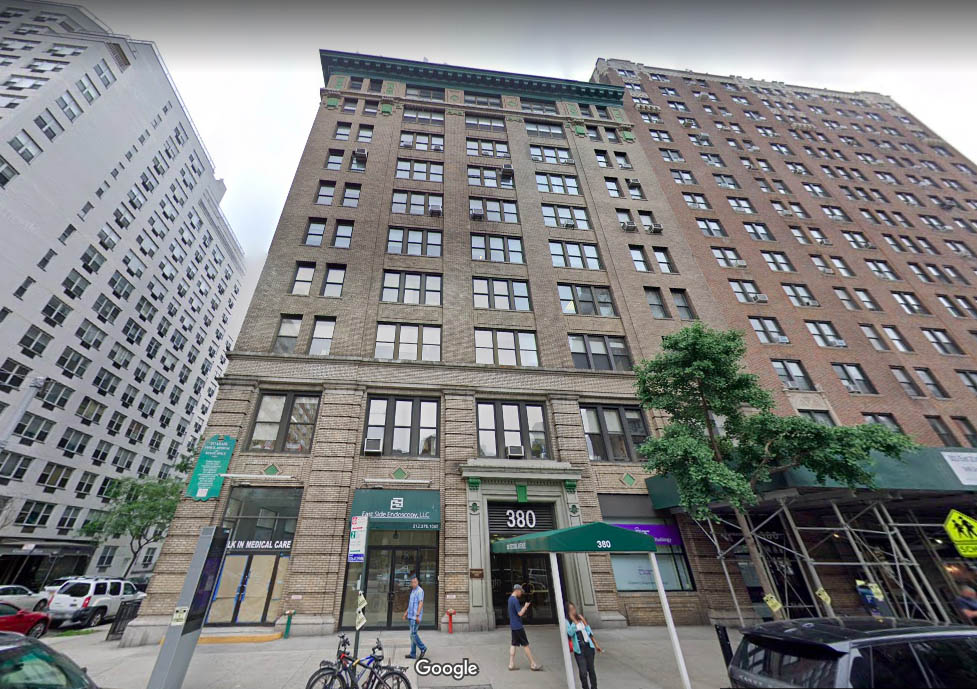 380 Second Avenue, a Class B office building in close proximity to Union Square, New York City.
