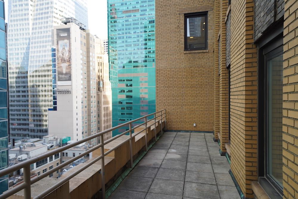 1441 Broadway Office Space - Exterior View from the Terrace