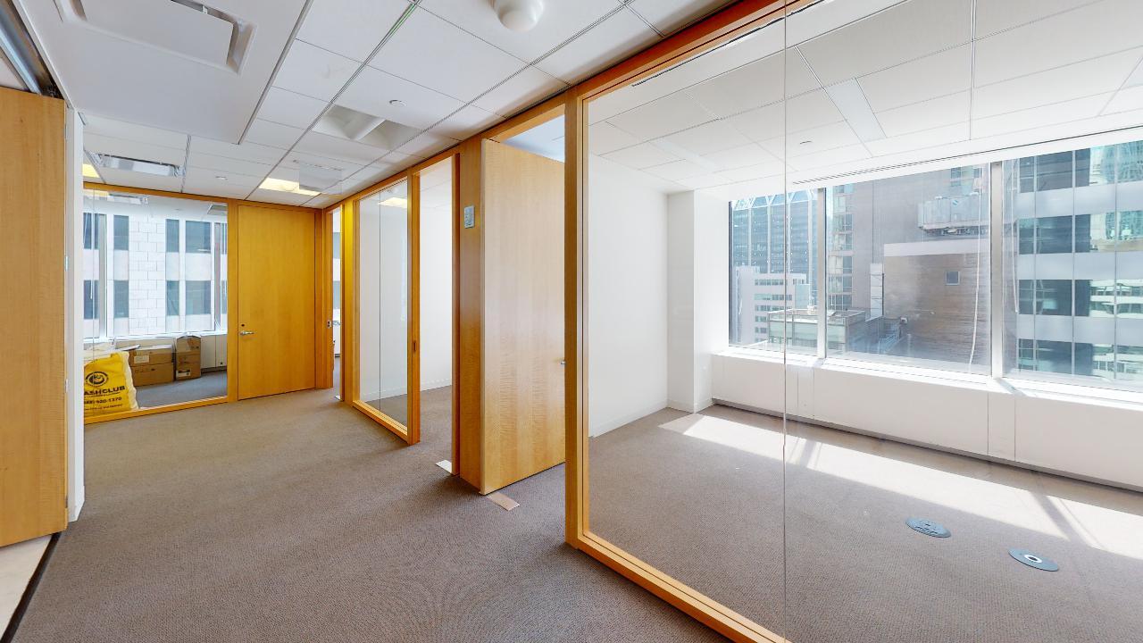 Madison Avenue Office Space - Glass Office