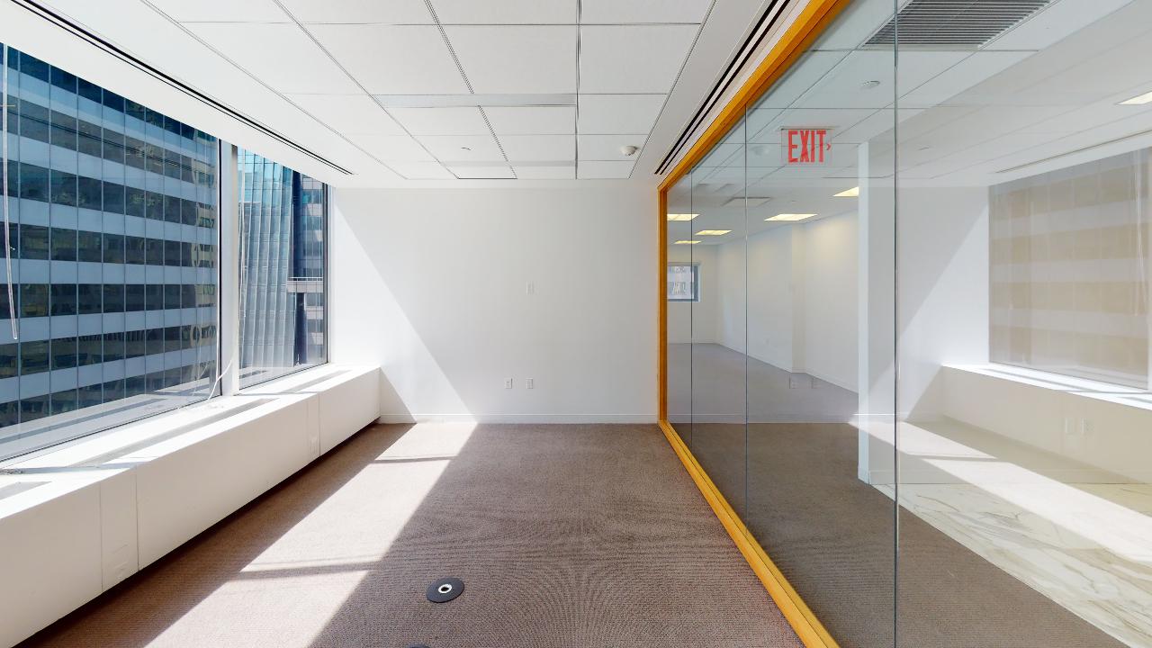 Madison Avenue Office Space - Glass Office