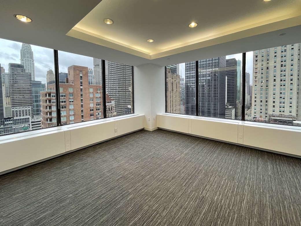 800 Third Avenue Office Space - Large Corner Windows