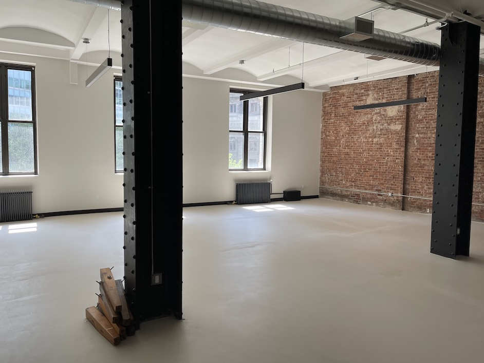 11 Broadway, 4th Floor Office Space - Concrete Floor