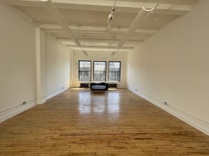 West 20th Office Loft Rental with Skylight