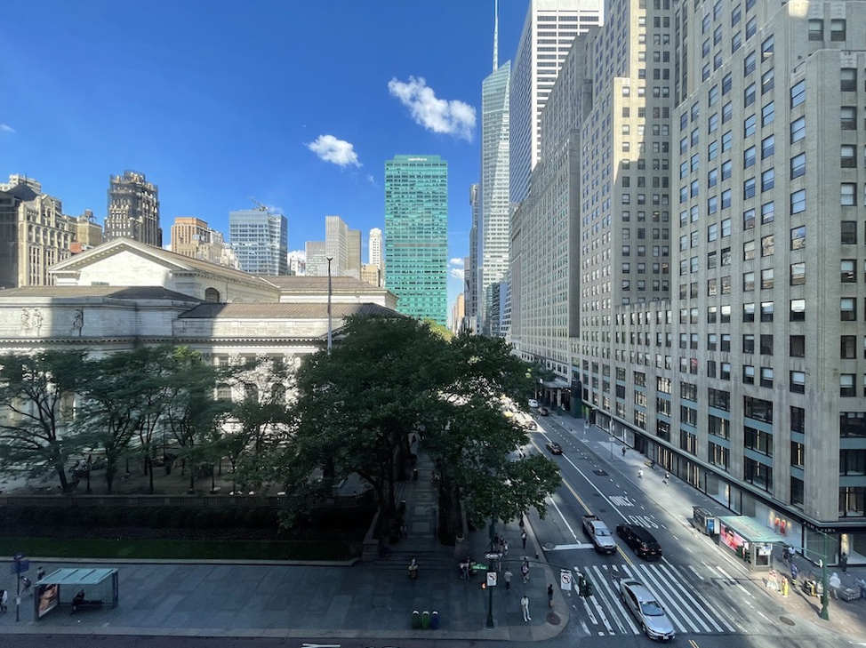 501 Fifth Avenue Office Space -View of New York Public Library