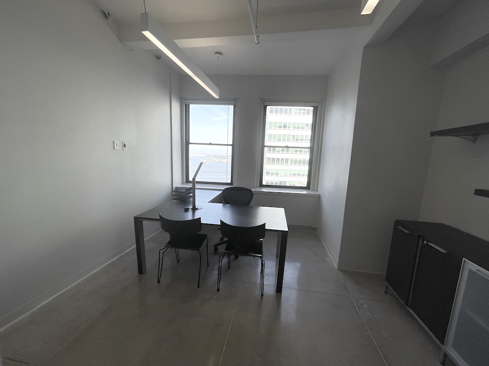 80 Broad Street Office Space - Private Office with Windows